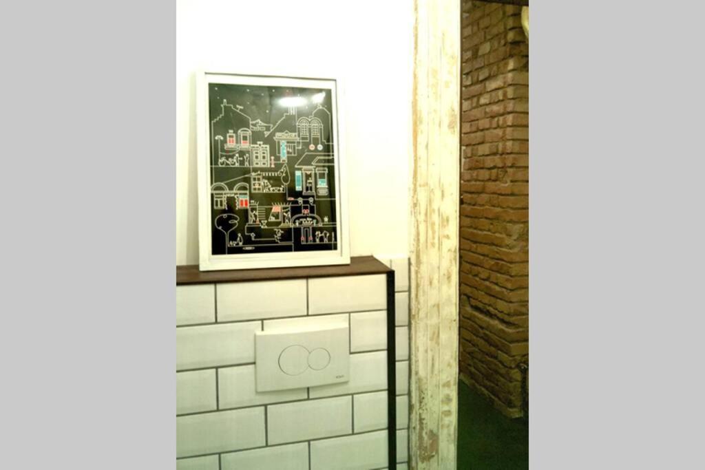 Little Corner At The Historic Jewish District With Ac Appartement Boedapest Buitenkant foto
