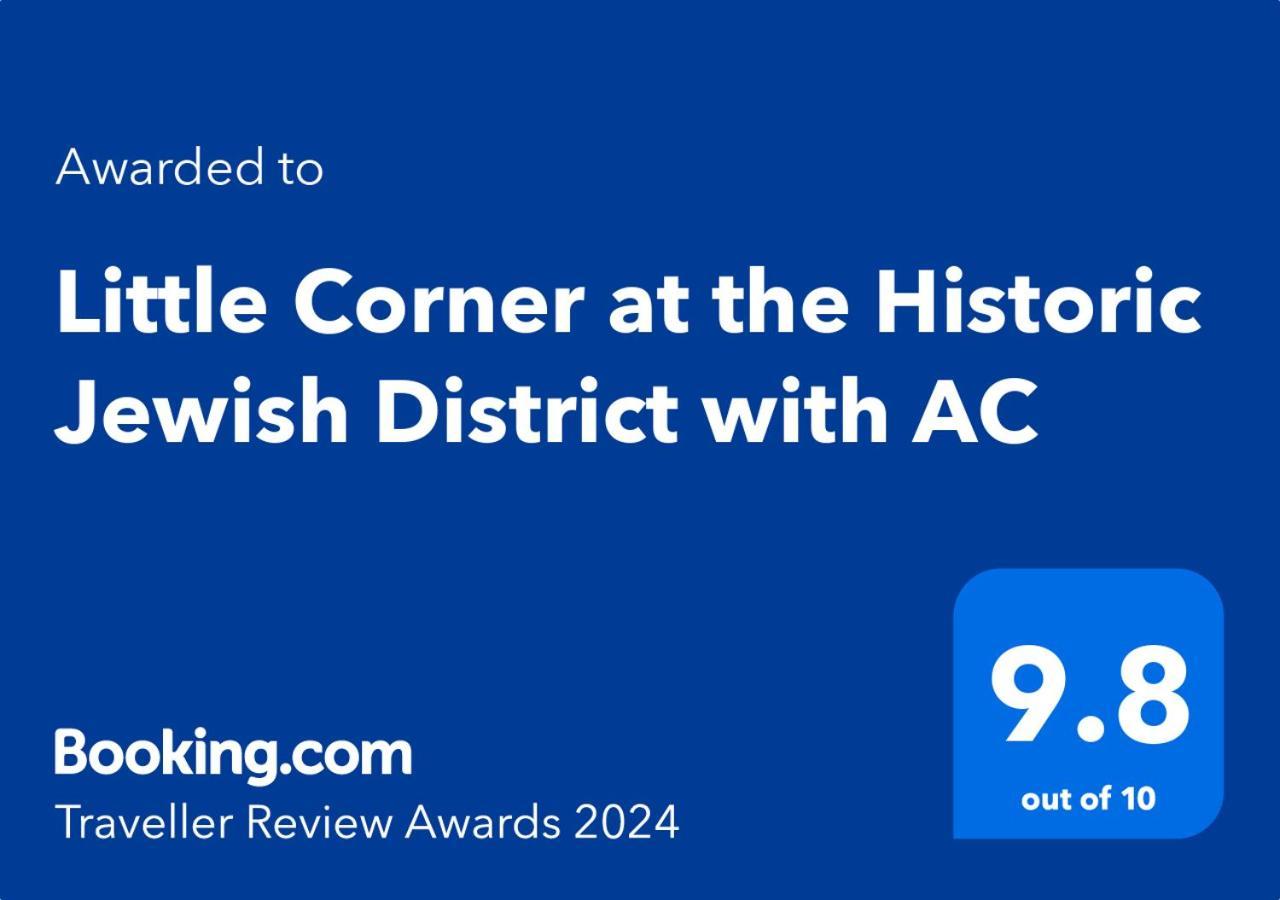 Little Corner At The Historic Jewish District With Ac Appartement Boedapest Buitenkant foto